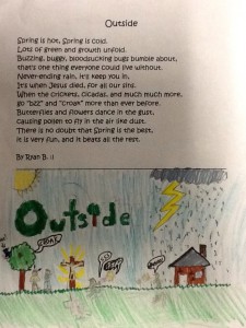 This is a poem I made dedicated to outside